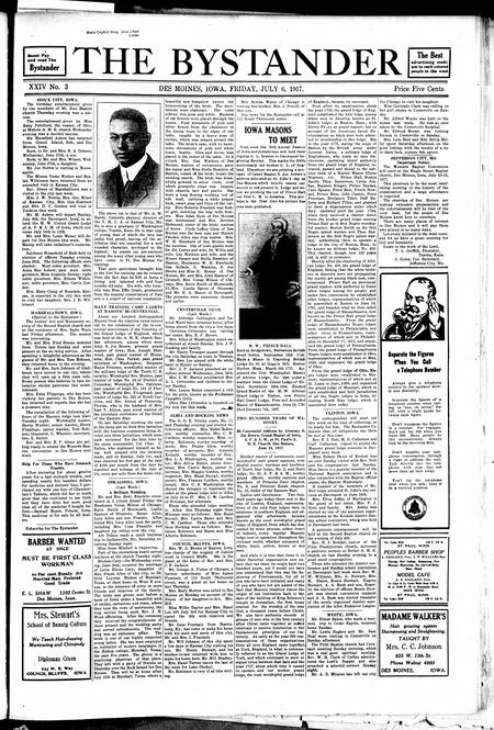 Bystander. volume 24, number 3, July 6, 1917