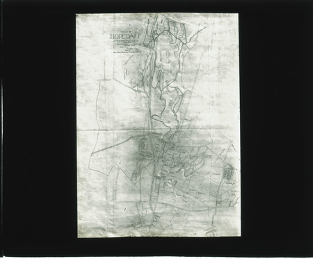 Map of Hopedale, Massachusetts.