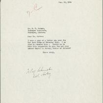 L. H. Pammel letter to George W. Carver, December 22, 1924
