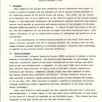 American Association of Avian Pathologists Report of the Committee on the Current Status of Poultry Diseases, 1972