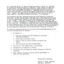 Avian adenovirus committee report, June 1, 1982