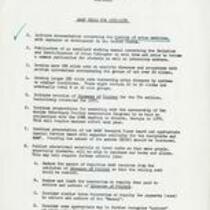 AAAP goals for 1975-1976