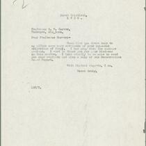L. H. Pammel letter to George W. Carver, March 30, 1920