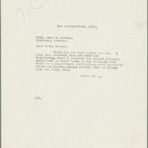 L. H. Pammel letter to George W. Carver, May 31, 1922