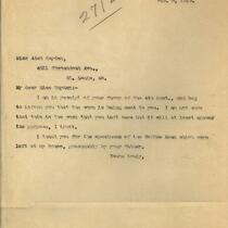 Letter from Louis Hermann Pammel to Ada Hayden, February 9, 1910