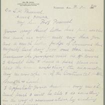 George W. Carver letter to L. H. Pammel, September 7, 1900