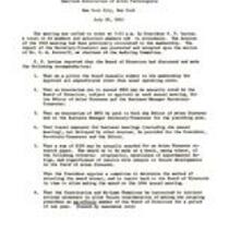 AAAP: annual meeting, July 29, 1963